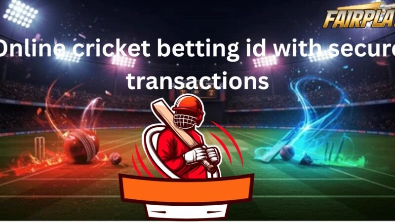 online cricket betting id