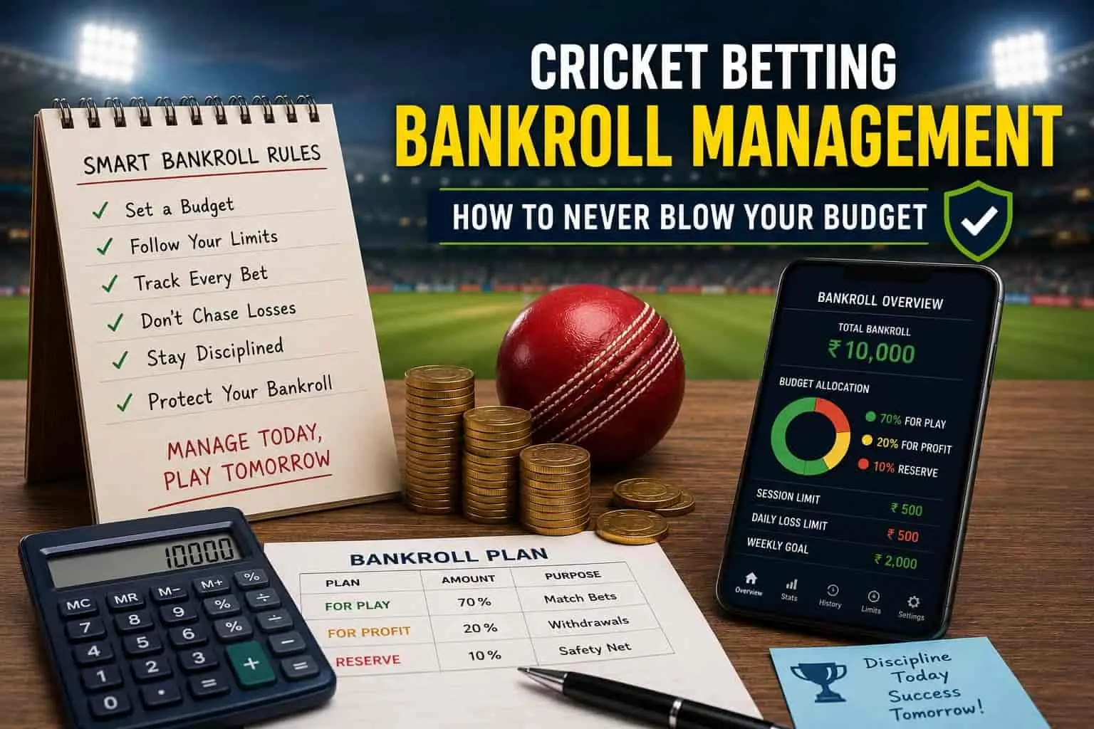 Cricket Betting Bankroll Management