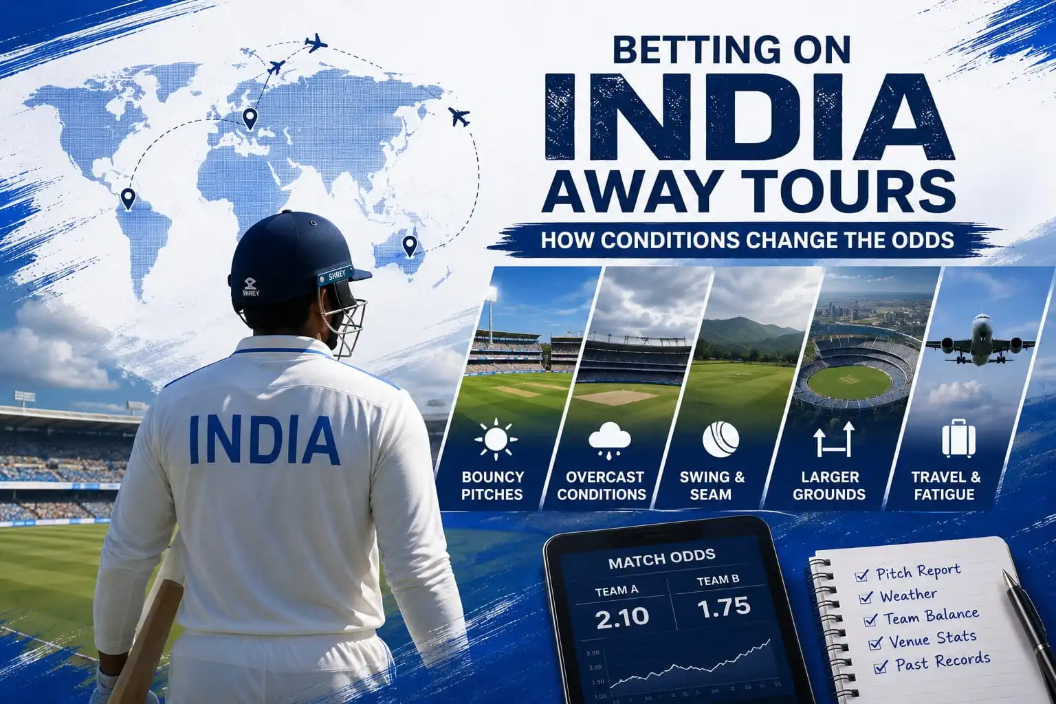 Betting on India Away Tours